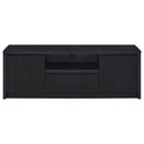  Coaster Furniture Winfield 706222 60-inch 2-door TV Stand Media Console - Black IMAGE 11