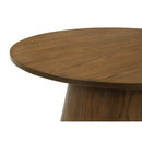  Coaster Furniture Franklin 706438-S3 3-piece Round Pedestal Coffee Table Set - Dark Brown IMAGE 3