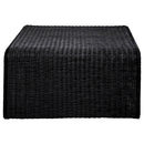  Coaster Furniture Cahya 708518-S3 3-piece Rattan Coffee and End Table Set - Black IMAGE 5
