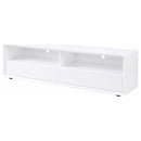  Coaster Furniture Ellice 710750 71-inch TV Stand Media Console - White IMAGE 1