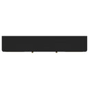  Coaster Furniture Arini 720263 Rattan Cane 2-door TV Stand Media Console - Black IMAGE 2