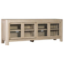  Coaster Furniture Solano 723483 71-inch 2-door TV Stand Media Console - Weathered Mango IMAGE 1