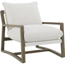  Coaster Furniture Geneva 907509 Boucle Upholstered Wood Arm Accent Chair - Sand IMAGE 1
