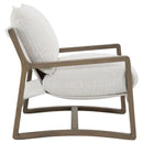  Coaster Furniture Geneva 907509 Boucle Upholstered Wood Arm Accent Chair - Sand IMAGE 8