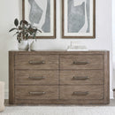  Liberty Furniture Industries Inc. South Bend 6-Drawer Dresser 306-BR31 IMAGE 13