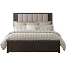 Liberty Furniture Industries Inc. Modern Edge King Upholstered Panel Bed 313-BR-KUB IMAGE 1