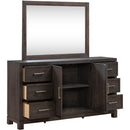 Liberty Furniture Industries Inc. Modern Edge 6-Drawer Dresser with Mirror 313-BR-DM IMAGE 5