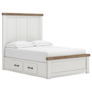  Benchcraft Savonport B4615B19 Full Panel Bed with Storage IMAGE 2