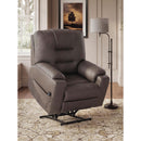  Signature Design by Ashley Belmone Pike PC2280512 Power Lift Recliner IMAGE 10