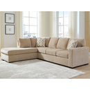 Signature Design by Ashley Bridgepoint PC69507S4 2 pc Sleeper Sectional with Chaise IMAGE 2