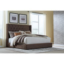  Signature Design by Ashley Lavernty PCB9002B1 Queen Upholstered Storage Bed IMAGE 5