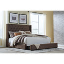  Signature Design by Ashley Lavernty PCB9002B2 King Upholstered Storage Bed IMAGE 5