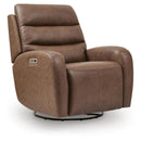  Signature Design by Ashley Motion-Max PCU1550195 Swivel Glider Power Recliner IMAGE 1