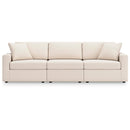  Signature Design by Ashley® Modmax 92103U4 3 pc Sectional and Ottoman - Oyster IMAGE 4