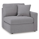  Signature Design by Ashley® Modmax 92104U12 4 pc Sectional and Ottoman - Granite IMAGE 3