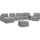  Signature Design by Ashley® Modmax 92104U9 6 pc Sectional with Chaise and Ottoman - Granite IMAGE 1
