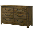  Coaster Furniture Doherty 6-Drawer Dresser 225163 IMAGE 4