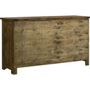  Coaster Furniture Doherty 6-Drawer Dresser 225163 IMAGE 6