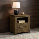  Coaster Furniture Doherty 1-Drawer Nightstand 225162 IMAGE 2