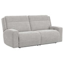  Catnapper Caleb 83641 Power Headrest Power Reclining Sofa with Auto-Glide - Taupe IMAGE 1