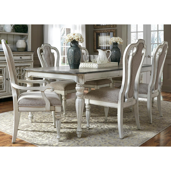 Liberty Furniture Industries Inc. Magnolia Manor 244-DR-O7RLS 7 pc Dining Set IMAGE 1