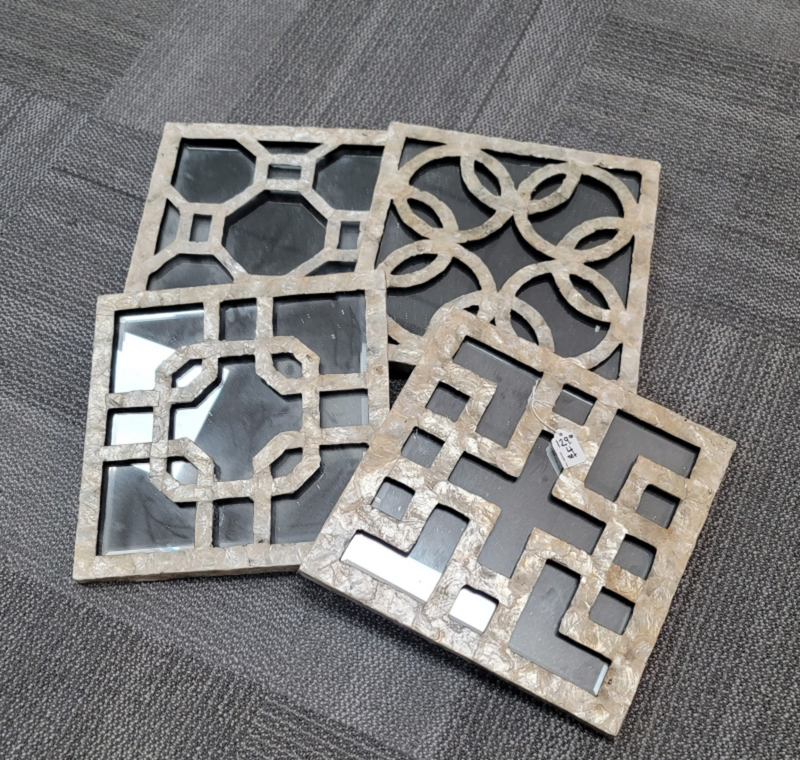 Alanis Capiz Wall Mirrors