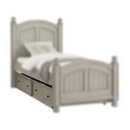 Barnwell Panel Twin Bed w/ Twin Trundle