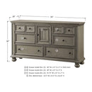 Barnwell 64" 6-Drawer Dresser