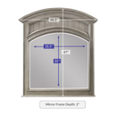 Barnwell 46" Landscape Mirror