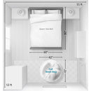 Bean Bag - Full - Terry Corduroy Sky