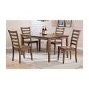 Carmel Rustic Brown 60" Leg Table