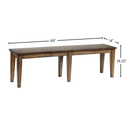 Carmel Rustic Brown 60" Bench