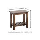 Carmel 14" Chair Side Table