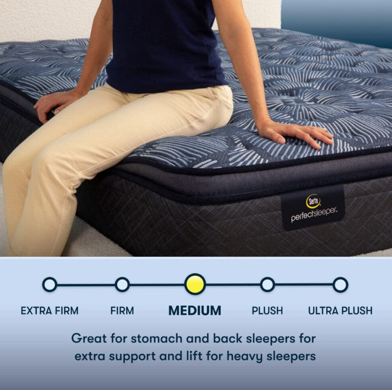 Cobalt Calm Medium Pillow Top 14.5" Profile