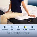 Adoring Night Plush Tight Top 10.5" Profile