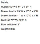 Stately Home 60" Console