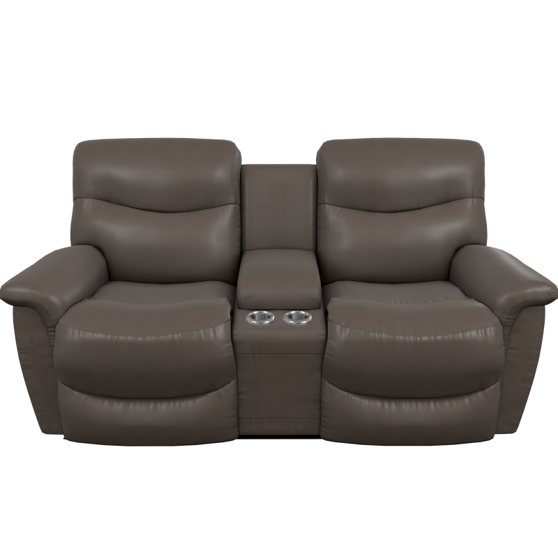 La-Z-Boy James Power Reclining Loveseat with Console, Headrest, & Lumbar U49521 LB152078