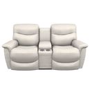 La-Z-Boy James Power Reclining Loveseat with Console, Headrest, & Lumbar U49521 C181233