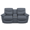 La-Z-Boy James Power Reclining Loveseat with Console, Headrest, & Lumbar U49521 C181286