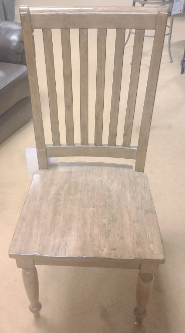 Tan Wood Chair