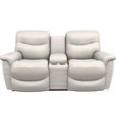 La-Z-Boy James Power Reclining Loveseat with Console, Headrest, & Lumbar X49521 C181233