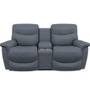 La-Z-Boy James Power Reclining Loveseat with Console, Headrest, & Lumbar X49521 C181286