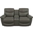 La-Z-Boy James Power Reclining Loveseat with Console, Headrest, & Lumbar X49521 LB152056