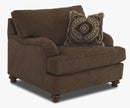 Declan Frenzy Brindle Brown Armchair