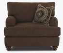 Declan Frenzy Brindle Brown Armchair