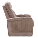EQUINOX - MUSHROOM Power Recliner with Power Headrest