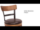 Signature Design by Ashley Pinnadel Pub Height Stool D542-130 EXTERNAL_VIDEO 1