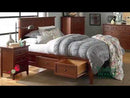 Whittier Wood McKenzie TV Stand 2082CAF EXTERNAL_VIDEO 1