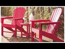 Signature Design by Ashley Sundown Treasure P014-898 Adirondack Chair EXTERNAL_VIDEO 1