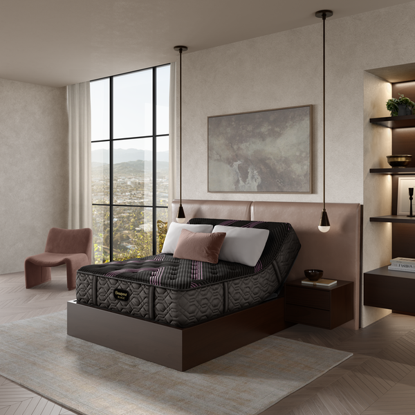 SALE Beautyrest Black 2024 Series 2 Plush Pillow Top 16.25" Profile